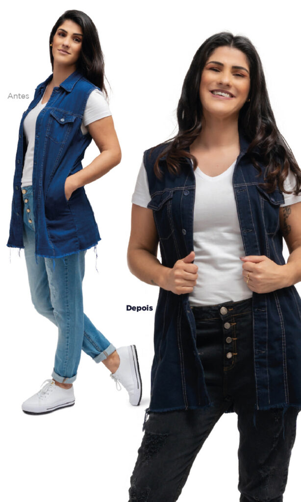 Fotos tingimento Denim