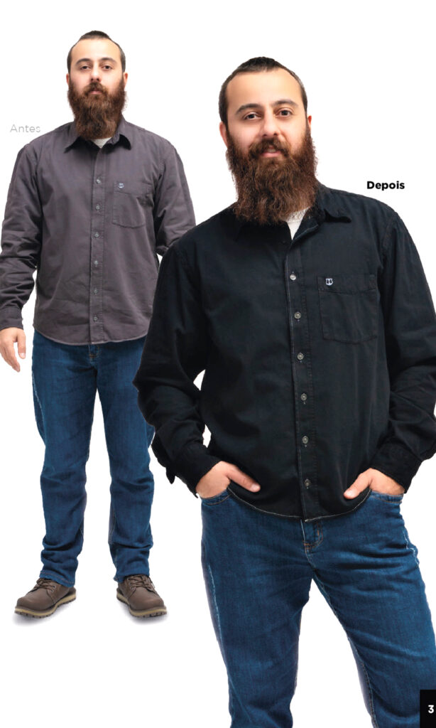 Fotos tingimento Preto